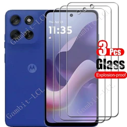 Triple Pack of High - Durability Tempered Glass Screen Protectors - Premium Shield - Tempered glass (For Moto G56)