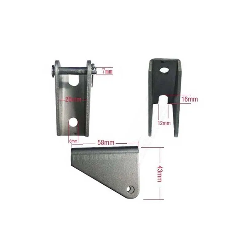 Linear Actuator Bracket Metal Material Electric Actuator Bracket Motor DC Reciprocating Motor Portable Mounting motor mounting bracket