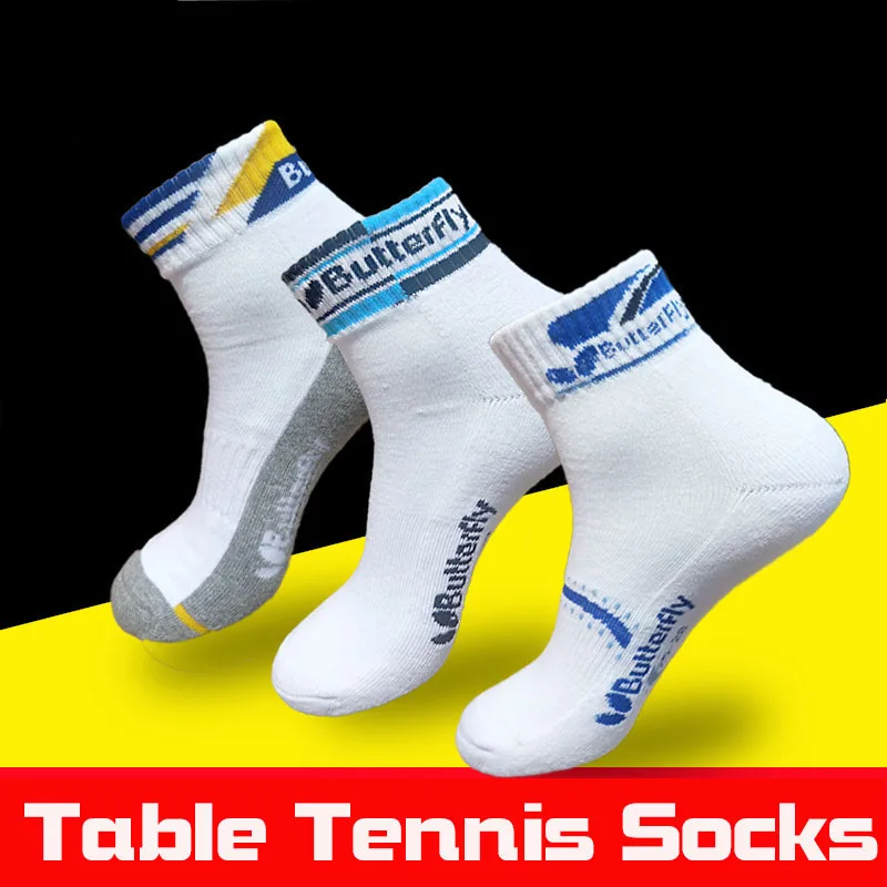 One Pair High Quality Professional Brand Sport Socks Protect Feet Breathable Socks For Table Tennis Badminton