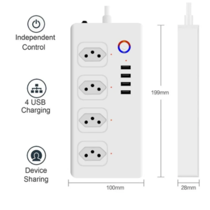 ׺  Ʈ Ƽ Ÿ̸ , ̱, AU, ,  ÷, 4 USB  Ʈ  ڵ, ˷  ýƮ ȣȯ