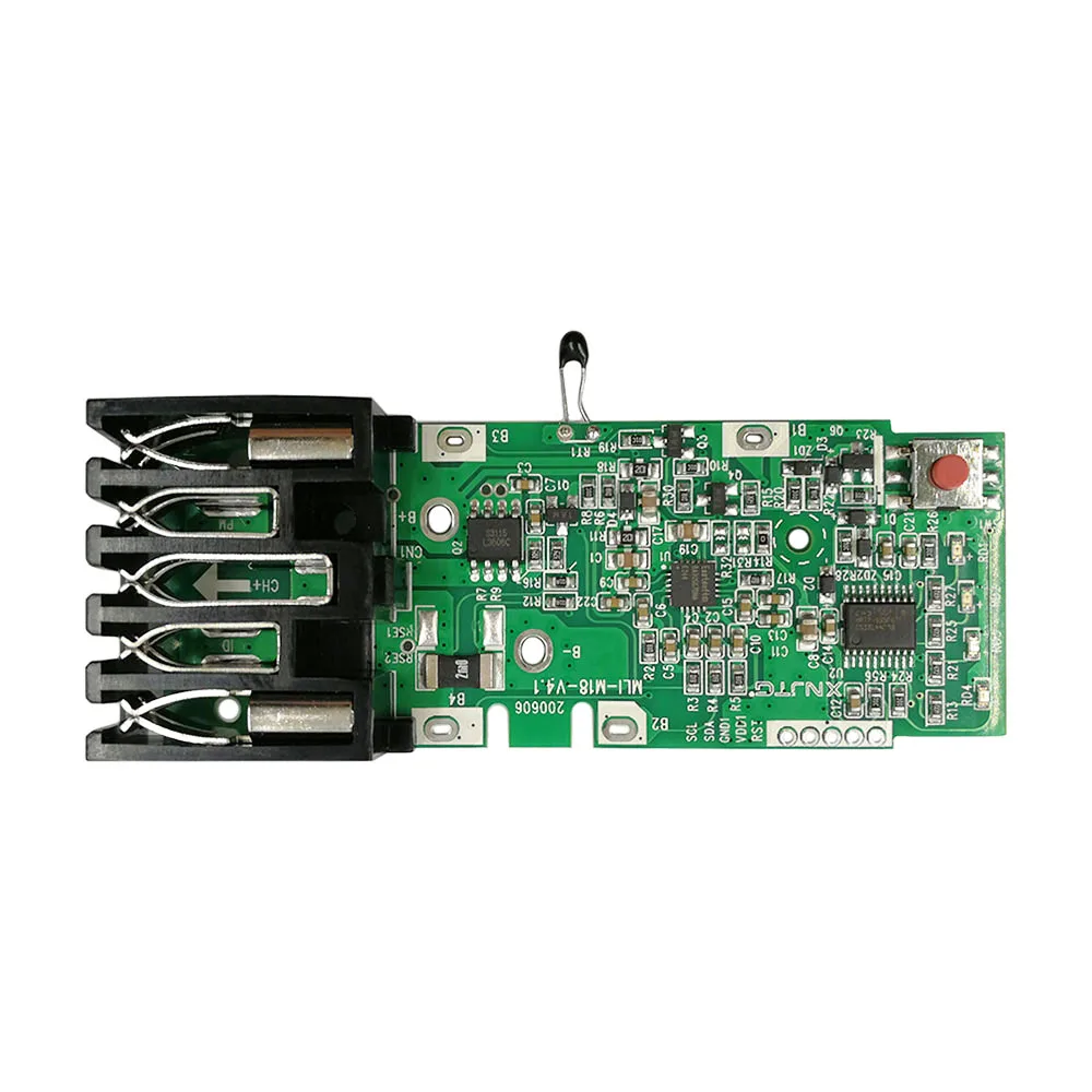 Li-ion Battery Plastic Case PCB Charging Protection Circuit Board 3Ah 6Ah Sticker For Milwaukee for M18 18V Shell Box Housing