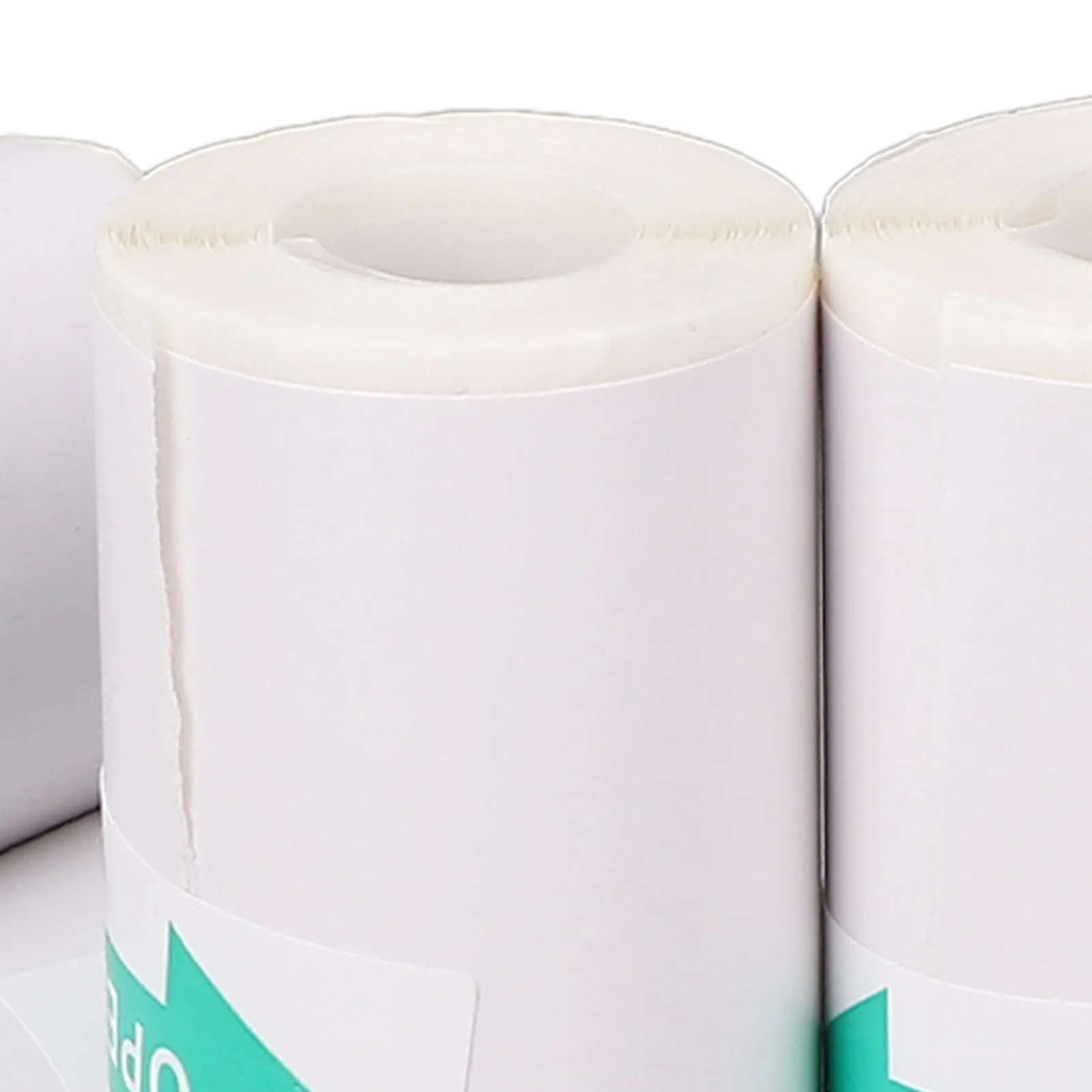 10 롤 열전사 인쇄 용지 57x25mm 휴대용 프린터 카메라 라벨 기계용 PVC 자체 접착 열전사 스티커