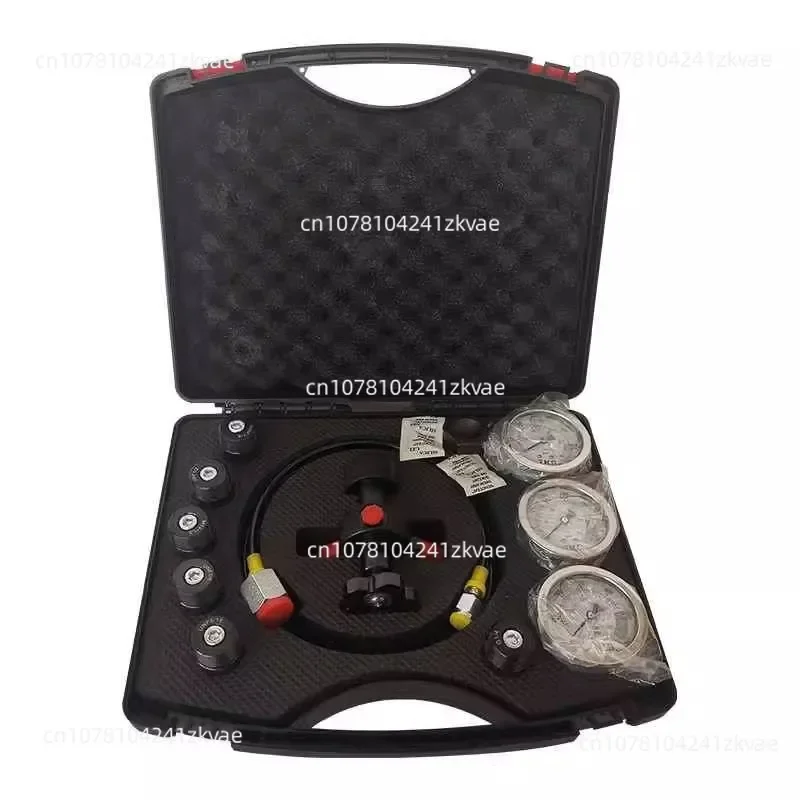 

7 IN 1 Hydraulic Accumulator cylinder Nitrogen gas charging kit and Pressure Test Kit