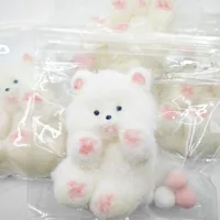 Mochi Taba Squishy New Cute Handmade Silicone Plush Funny Curly Dog Irritability Fidgeting Toys Stress Relief Soft Kawaii Gifts 2