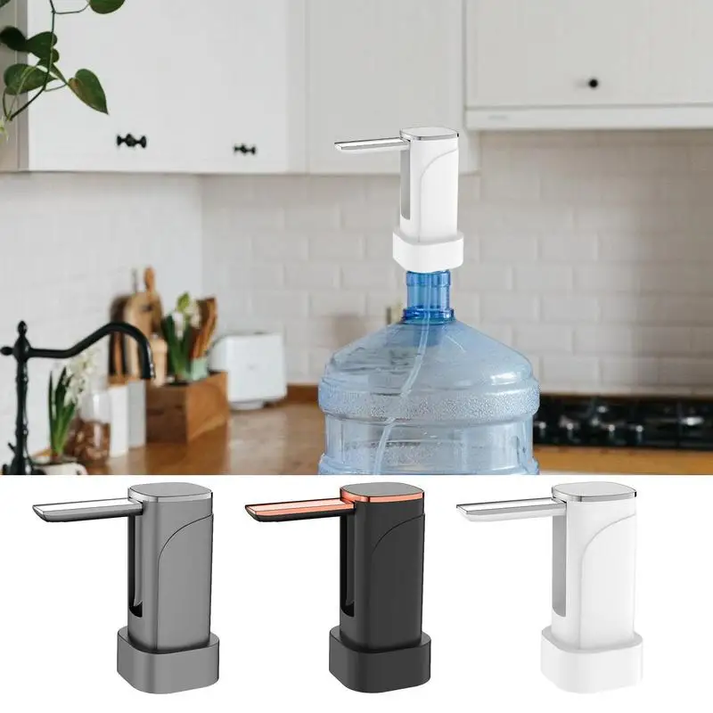 

Automatic Water Dispenser Electric Water Pump Button Control USB Charge Kitchen Office Outdoor Drink Dispenser Wine Extractor