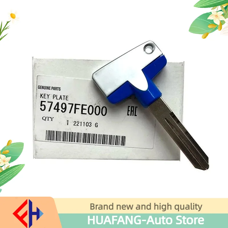 original Genuine Titanium Key Blank 57497FE000 For Subaru STI Forester Impreza Legacy WRX BAJA