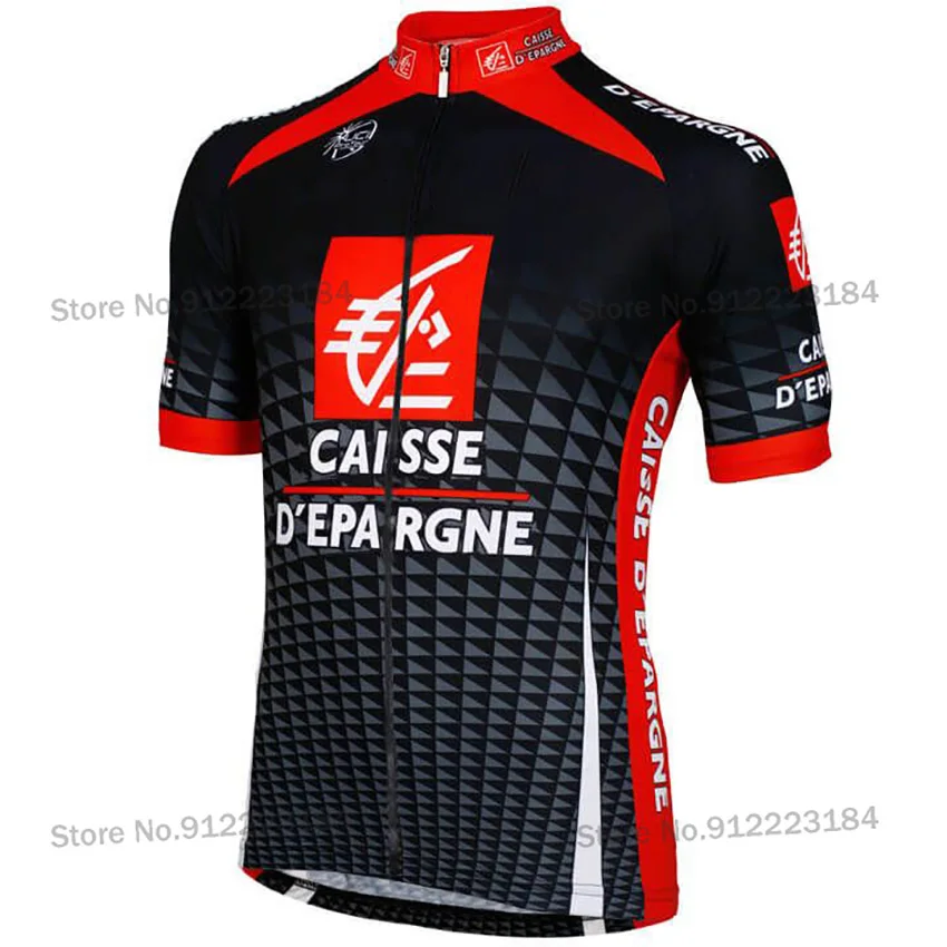 Caisse D'Epargne NALINI Camiseta Bici Ciclismo Shirt Maillot