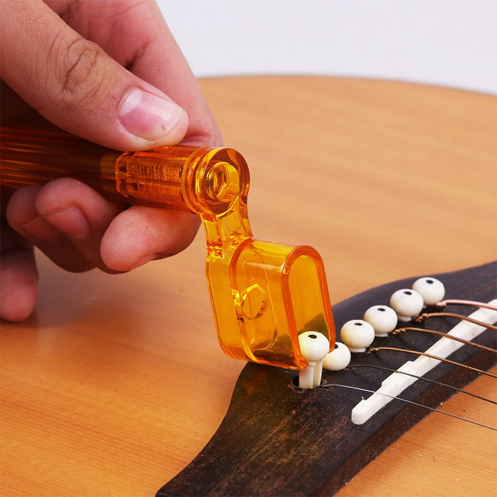 

2 In 1 Guitar String Winder Peg Bridge Pin Puller Remover Replacement Tools