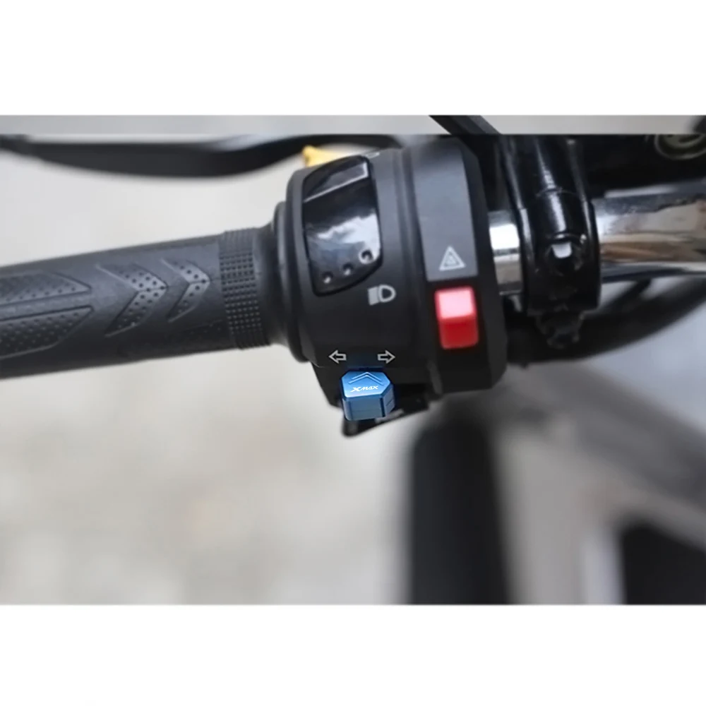 Aluminum CNC Switch Button and Turn Signal Cap Cover - Premium Motorcycle Accessories