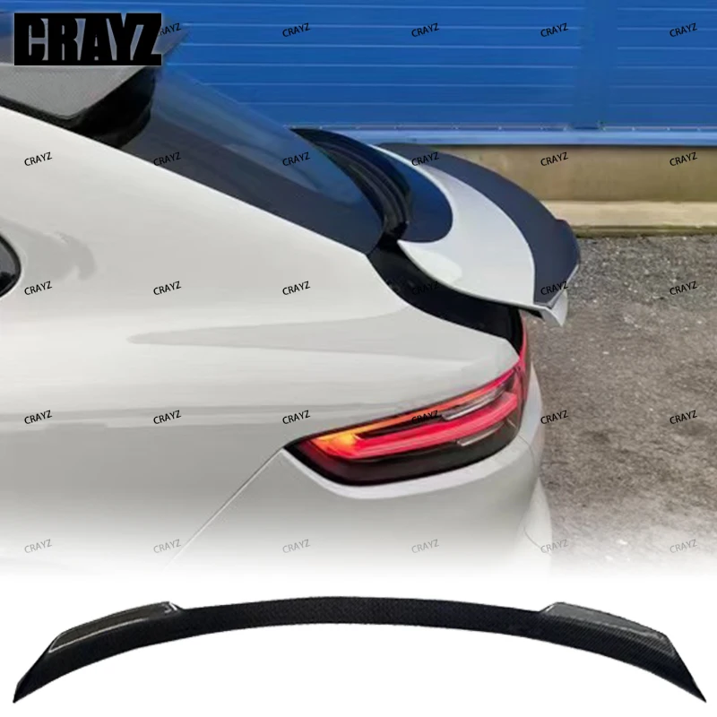 Aileron Arrière En Fibre De Carbone Pour Porsche Cayenne SUV 2018-2022 - Style Sport, Stabilisation Et Look Agressif - Facile à Installer - 3