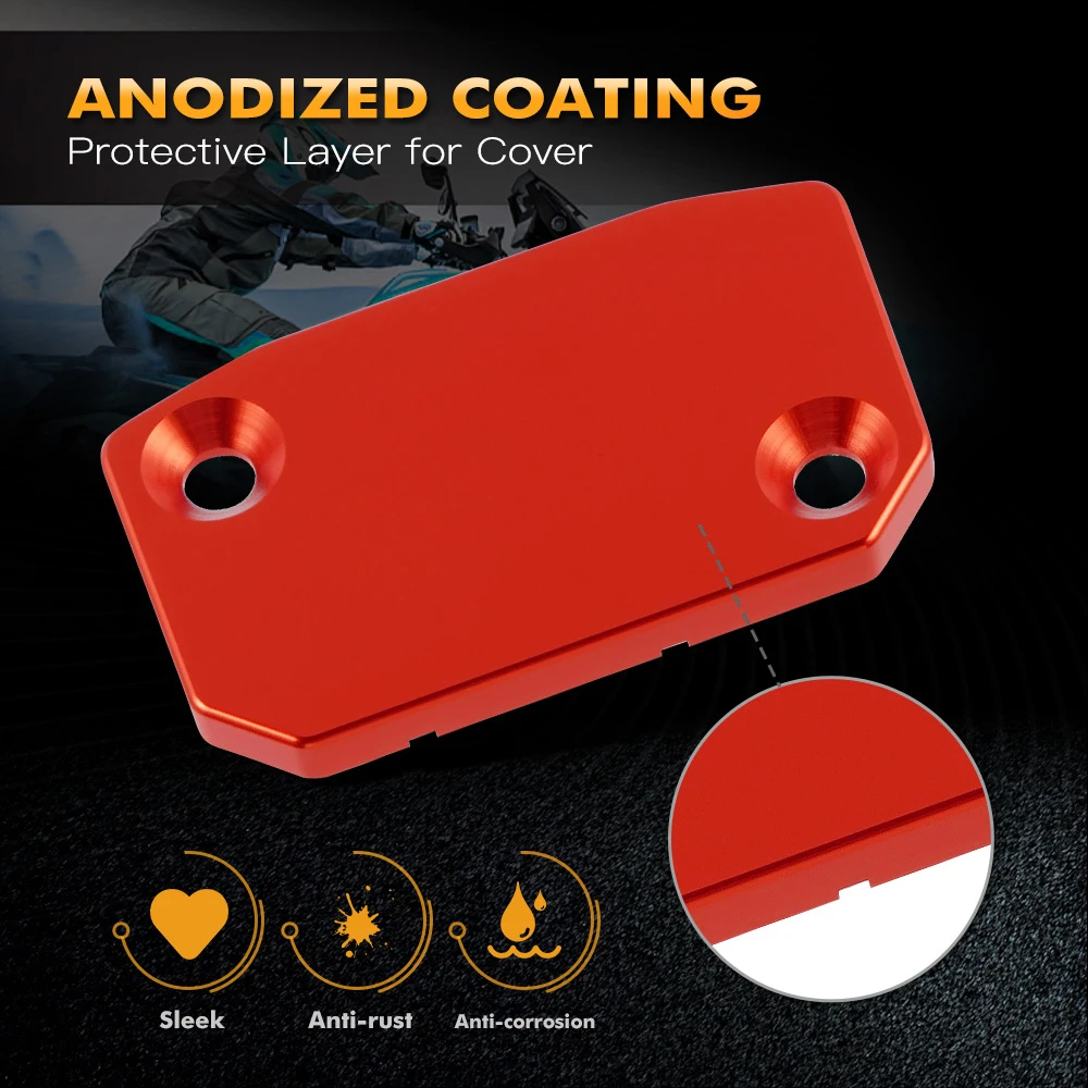 CNC Front Brake Clutch Fluid Reservoir Cover Cap For GasGas MC 125 250 300 250F 350F 450F EX 250 300 250F 350F 450F -