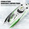 RC Speedboat Toy High Speed Turbo Jet Speedboat 30km/h Brushless Electric Yacht Model Remote Control Racing Speedboat 3