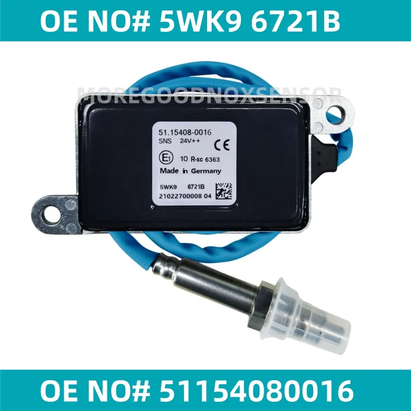 

5WK96721B 51154080016 51.15408-0016 Nitrogen Oxygen NOx Sensor /Sensor Probe For MAN TGL TGM TGX TGS Truck