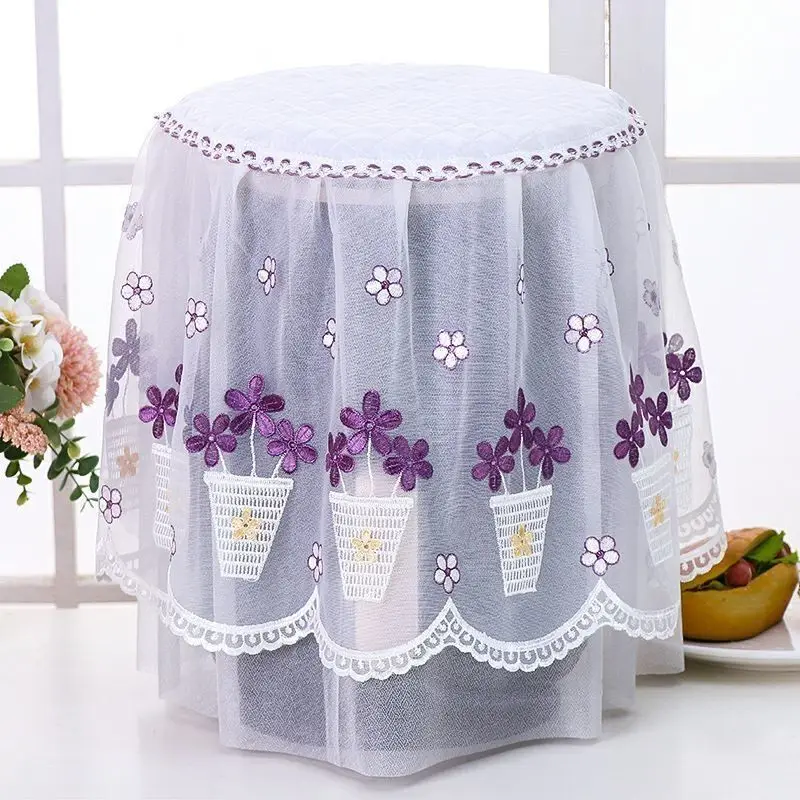 Pastoral Embroidery Lace Water Dispenser Covers Decorative Dust-proof Cover Rice Cooker Desk Lamp Multi-function Protector Chic water dispenser cover