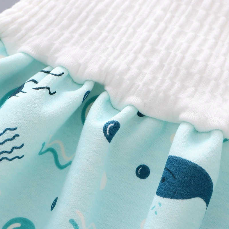 Baby Training Pants Cloth Diapers Waterproof Diapers Baby Diaper Waterproof Pants Infant Leak Proof Urine Training Pants Washable Cloth Diapers Kids Sleeping Bed Potty Trainining
