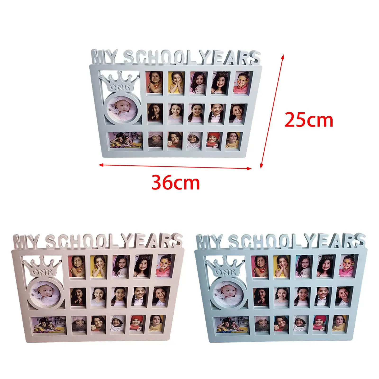 School Days Graduation Frame Kids Picture Frame for Children Students Kids