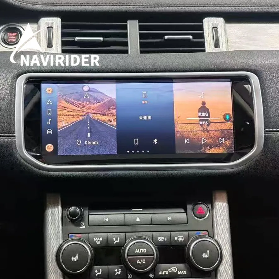 Radio Android 15 con Pantalla de 10.25 Pulgadas para Land Rover Range Rover Evoque L538 2012-2019, Estéreo, GPS, Auto CarPlay, Reproductor Multimedia de Video 1