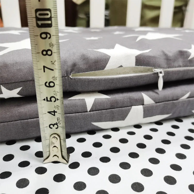 Baby Crib Fence 200*30cm Cotton Bed Protection Railing Thicken Bumper One-piece Crib Around Protector for crib bumper