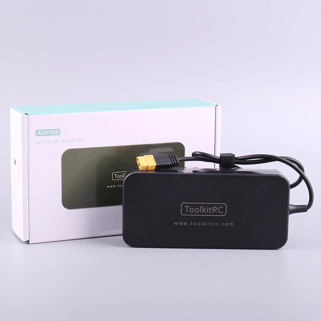 ToolkitRC ADP200 200W Power Supply Charger Adapter 19.5V 10.3A XT60 Interface Compatible with ISDT Q6 T6 T8 M6 M9 thumbnail 4