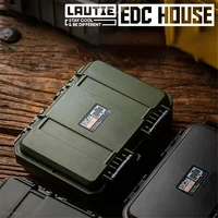 High Quality 15x12x4.6cm Tool Box Organizer Waterproof Strip High Sealing Drop Resistance Shockproof with Sponge for EDC Tool 2