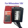 100%Original For Milwaukee M18 Power Tool Battery, Charger, BR, XC, 18V, 12000mAh M18B5, 48-11-1860, Built-in 18650 Battery 3