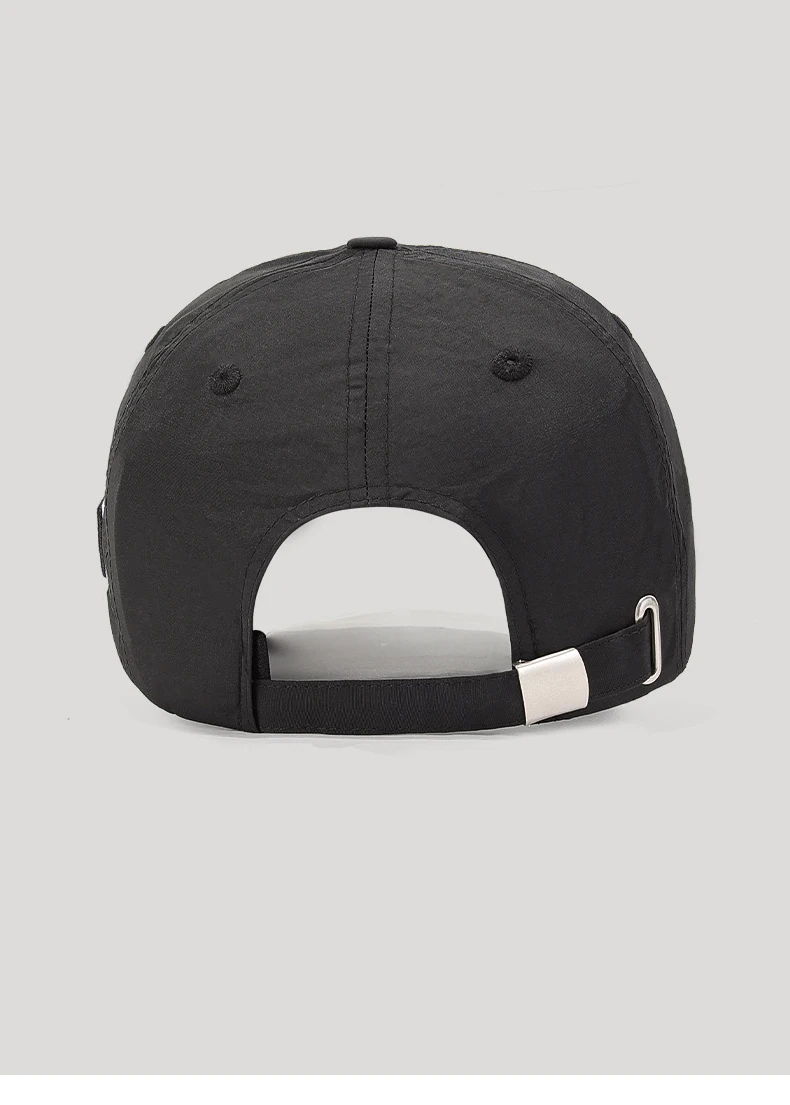 Vier-Jahreszeiten Schnelltrocknende Wasserdichte Kurzbrim-Baseballkappe Outdoor-Freizeit-Sonnenhut Modische Entenschnabel-Kappe – Detail 6