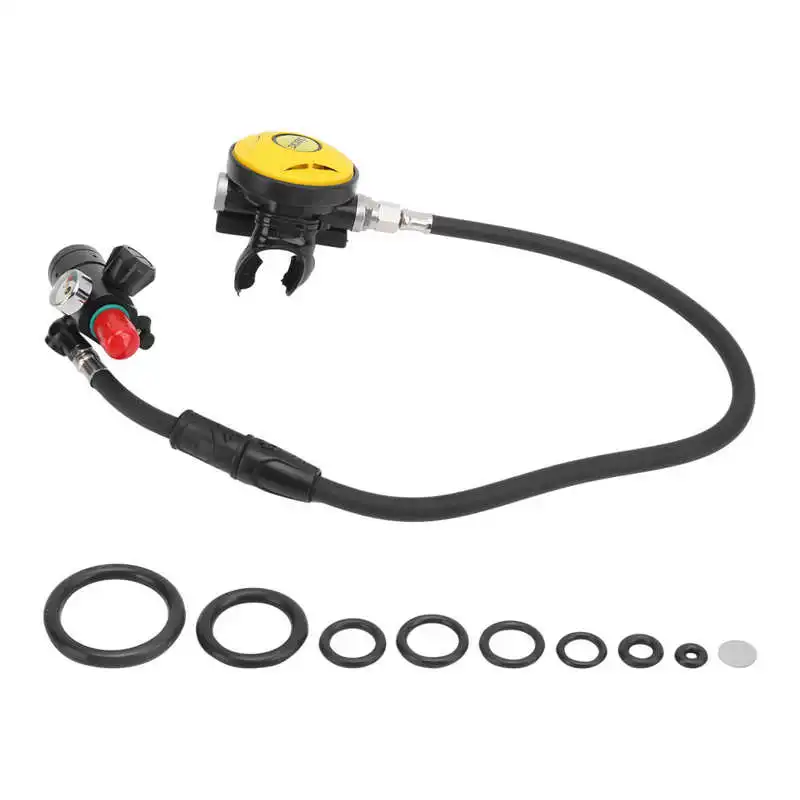 DIDEEPScubaDivingEquipmentSetwithFirstStageReliefValveSecondStageX4000ProBreather