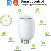 Smart Thermostatic Controller Radiator Head TRV Programmable Temperature Controller Alexa Google Home Voice Control Tuya Wifi - Image 3