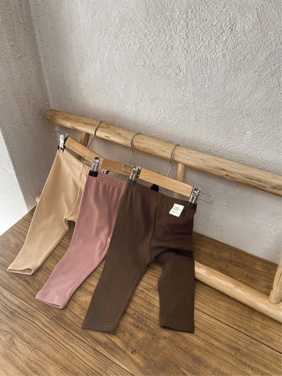 Cotton Baby Girls Leggings Solid Color