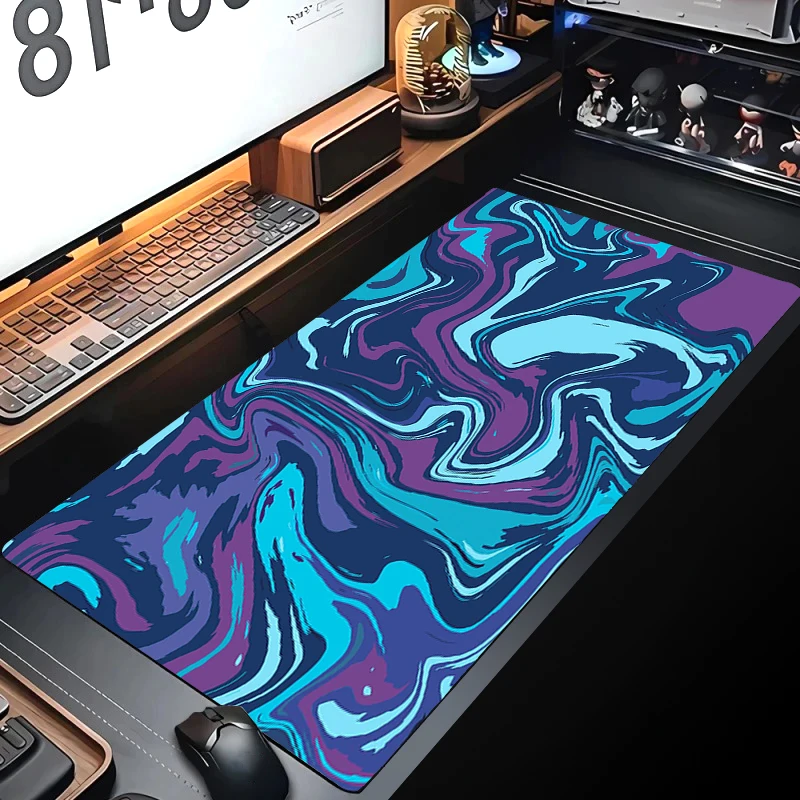 

Stains Strata Liquid Rubber Mouse Pad Computer Mousepad Gamer Non-Slip Large Gaming Mouse Mat XXL Office Rubber Art Keyboard Pad