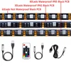USB LED Strip Light 5V RGB Waterproof Black PCB 5050 0.5m 1m 2m 3m 4m 5m Led Strip Light Tape PC TV Backlight Remote Controller 1