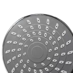 Durable Shower Head Fixtures Flexibility High Pressure Removable Round Adjustable Flow Control Water Flow Limiter