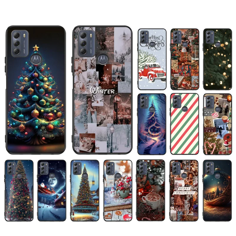 

Christmas Tree Phone Case For Moto G10 G20 G30 G100 G22 G41 G13 G23 G31 G32 G40 G60 E22 E20 E30 E40 E32 Edge 20 Lite 30Neo