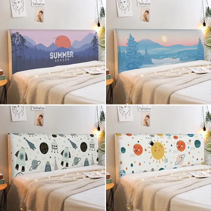 NewBedHeadCoverElasticBedheadCoversBedHeadProtectionHeadboard