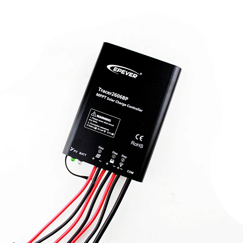 EPEVER Tracer2606BP With 2.4G RJ45 D 10A Solar Charger Controller Lithium Batter
