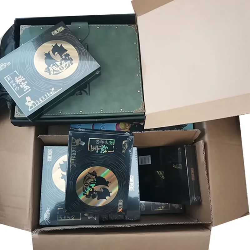 Anime One Piece The Secret Of The New World Collection Cards Trading Game Rufy Sanji Nami Tcg Booster Box Carte Da Gioco