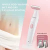 Kemei Electric Shaver Women Cordless One Blade Rechargeable Razor Bikini Trimmer Legs Underarm Public Body Hair Removal Painless 2