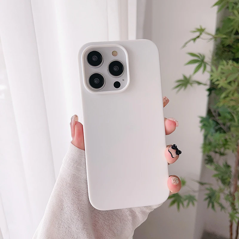 Luxury Matte Candy Color Silicone Soft Case - Ultra Thin Colorful Back Cover