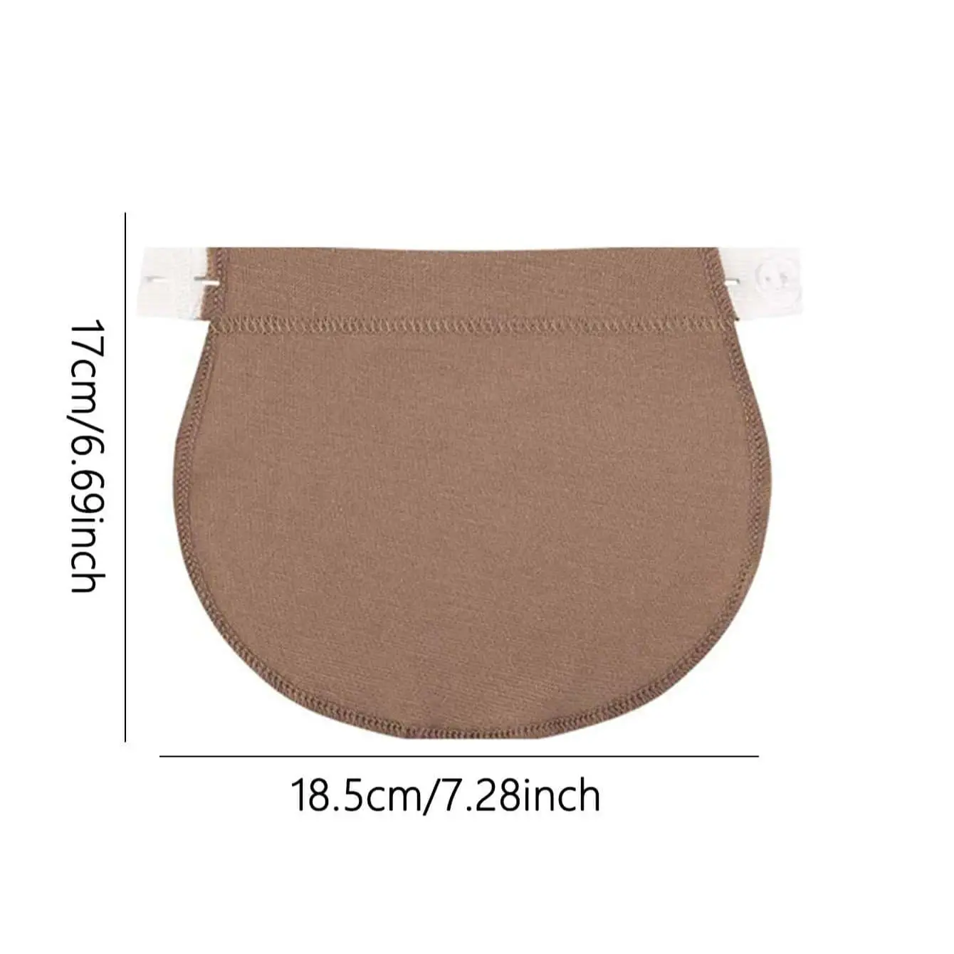 Women Adjustable Elastic Maternity Pregnancy Waistband Belt Waist Extender Clothing Pants For Pregnant Sewing Accessories