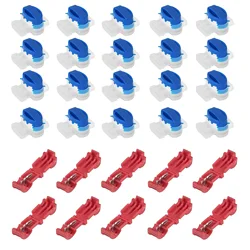 Sturdy Cable Connectors for Robotic Lawnmowers, Pack of 30 Connection Clamps, Durable Material, Ideal Replacement Parts