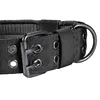 1pc Medium To Large Nylon Tactical Pet Dog Collar - Adjustable And Durable, Suitable For Medium And Large Dogs. 3