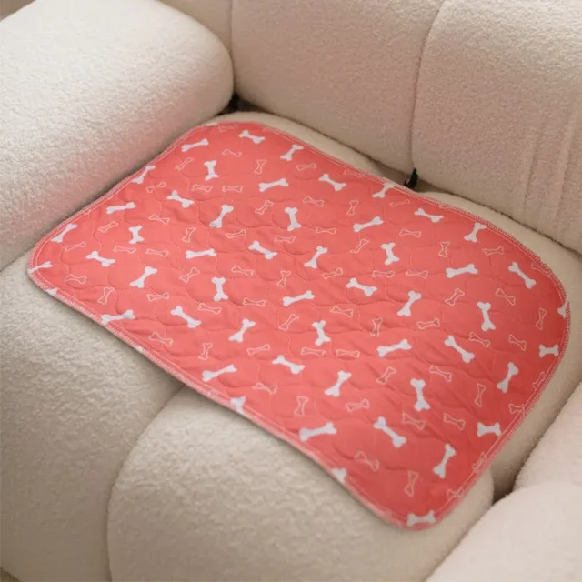 Washable Dog Pee Pad Protective Non-slip Blanket Mats for dog cage Reusable Puppy Training Pad Outdoor Portable Pet Sleeping Mat 3