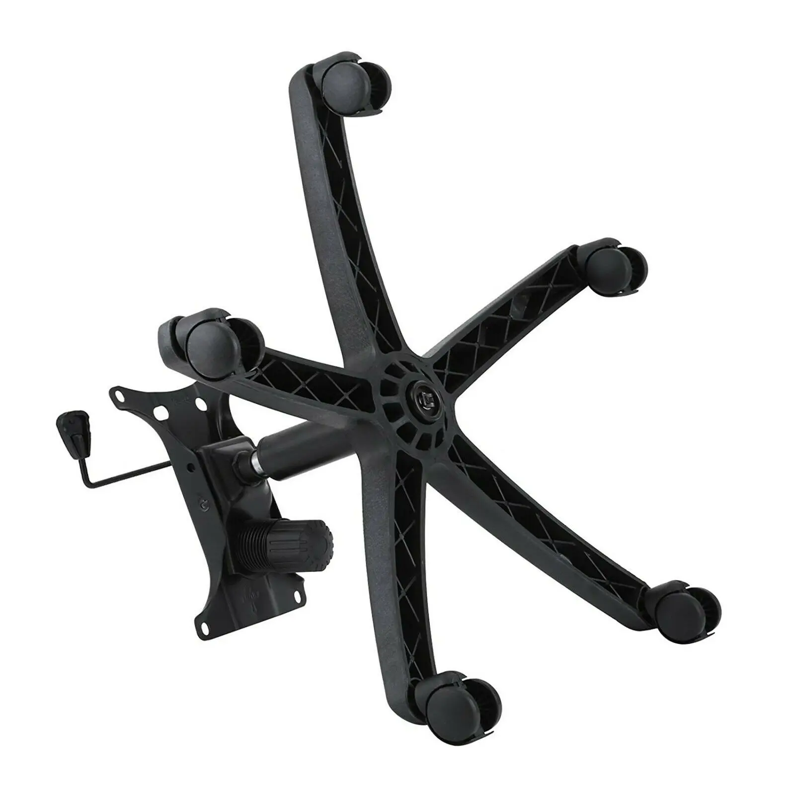 Swivel Office Chair Base Gaming Chair, Replacement W/Rollers, Computer Executive Chairs, Game's Chair, Armchair Accessories, 28" 3