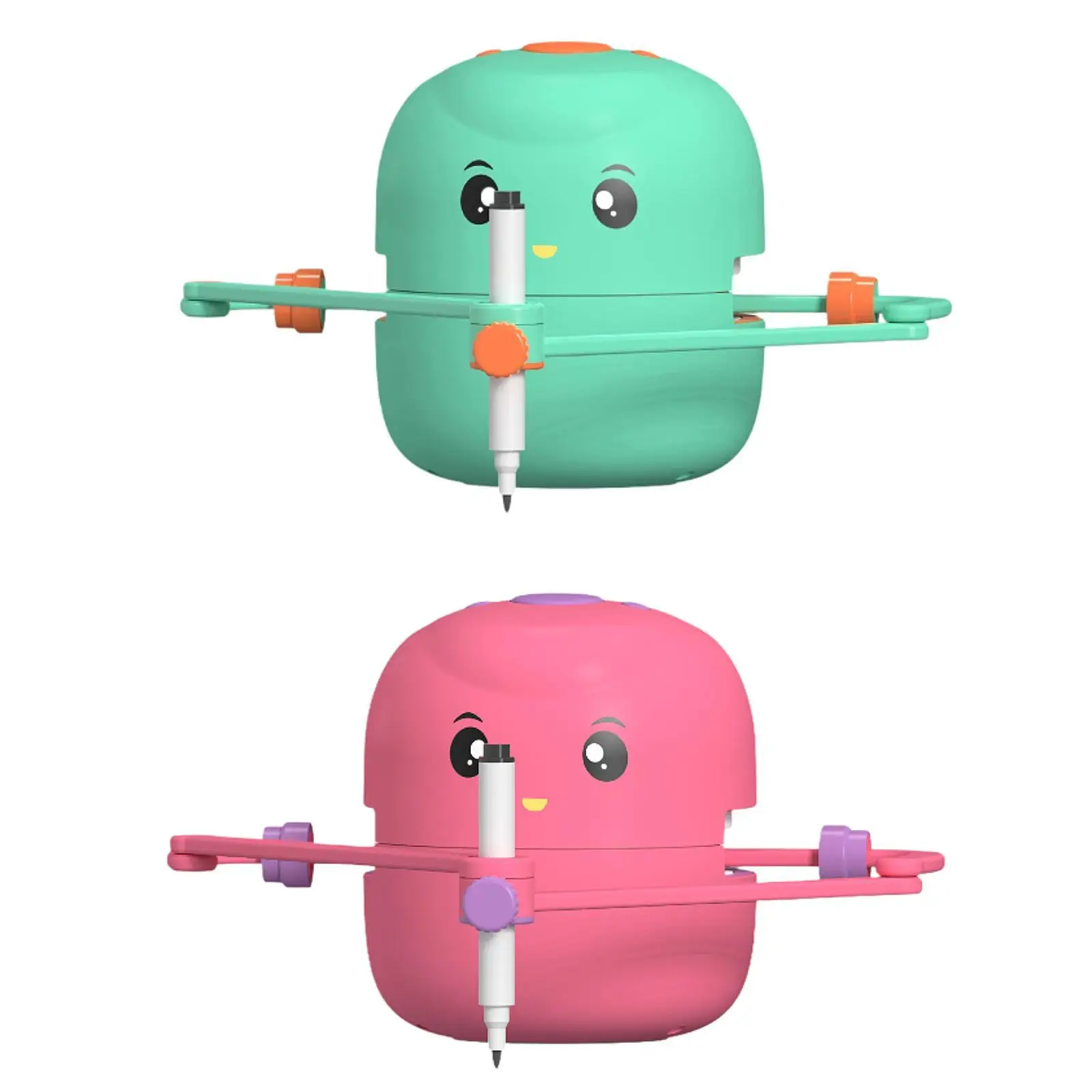 Kids Drawing Robot Cute Creative Preschool Game Portable Interactive Educational Learning Toy for Boys Girls Children Gift