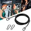 2M-5M Fitness Equipment Accessories Steel Rope Adjustable PU Pull-lock Integrated Trainer High Wear-resistant Steel Rope 1