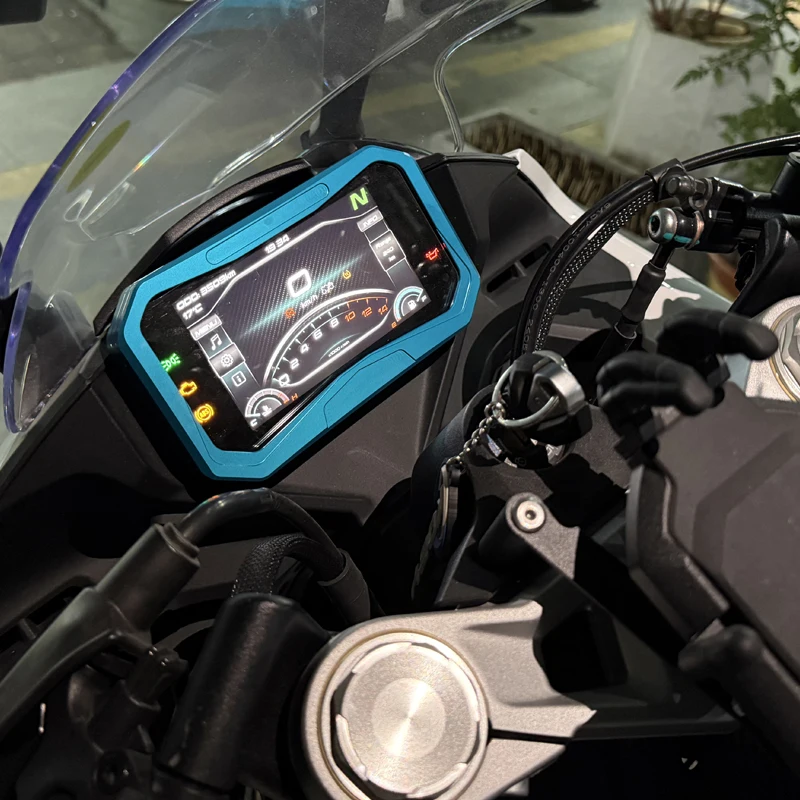 Motorcycle Meter Frame Cover Screen Glare Shield Instrument Display cover For CFMOTO 450MT 450SR,motorcycle screen protector