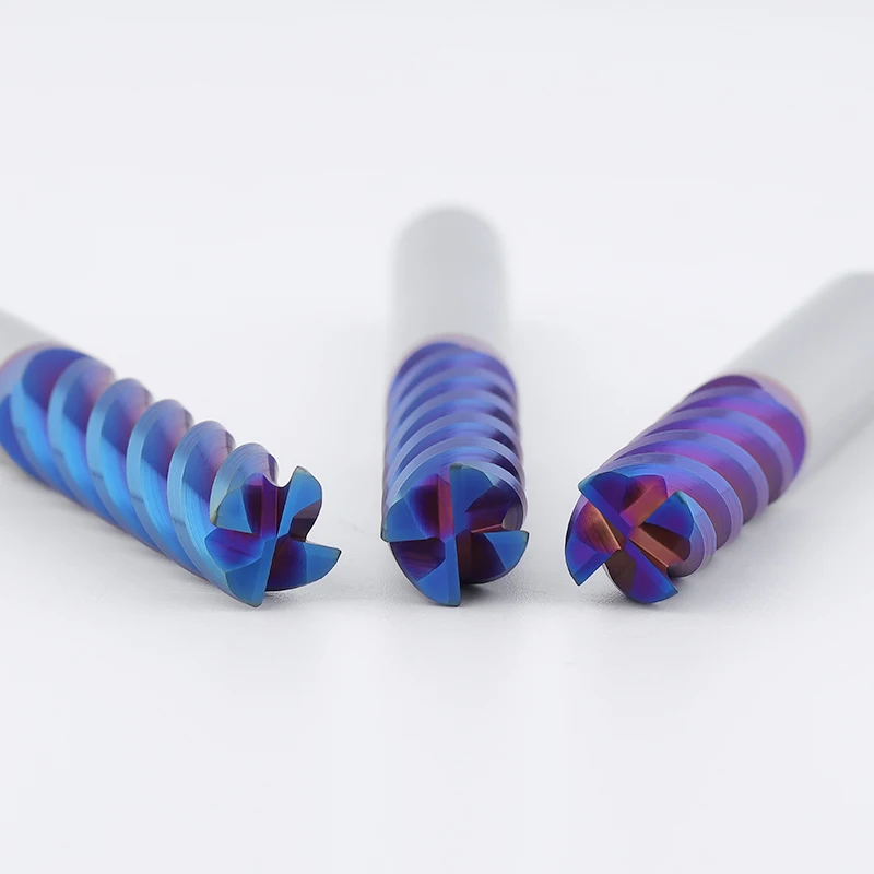 Carbide end mill 1 2 4 5 6 8 10 12mm 4Flutes Milling Cutter Cutting Iron Cutter CNC Maching CNC EndMill carbide end mill
