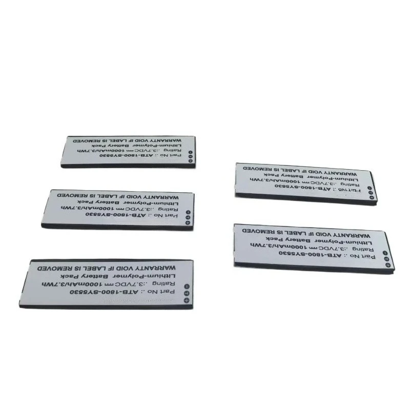 2PCS 3.7V for RTI 40-210742-20 ATB-1800-SY5530 ATB-900-SY5531 T1 T2+ T2B T2C T2C