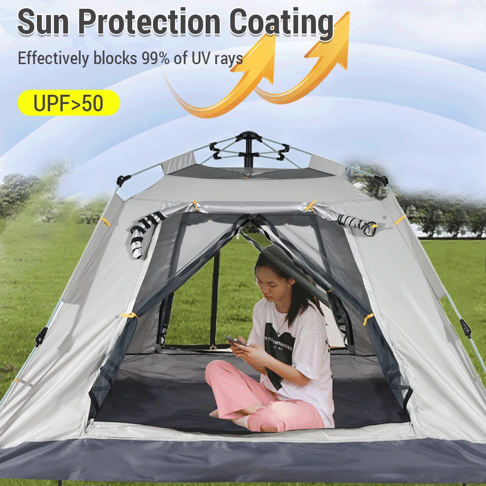 3-5 People Pop Up Tent 2