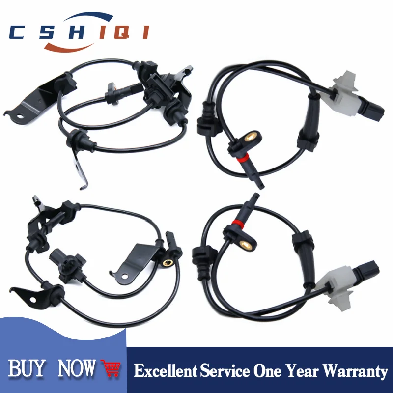 

4PCS ABS Front Rear Left Right Wheel Speed Sensor For HONDA Accord VIII 57450-TAO-A01 57455-TAO-A01 57475-TL1-G01 57470-TL1-G01